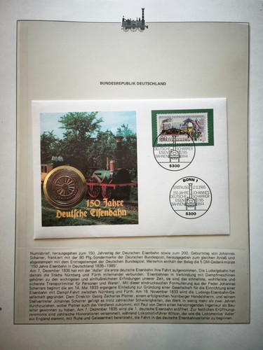 Numisbrief 150 jahre - 150,