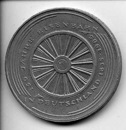 Gedenkmünze 150 jahre - dm,