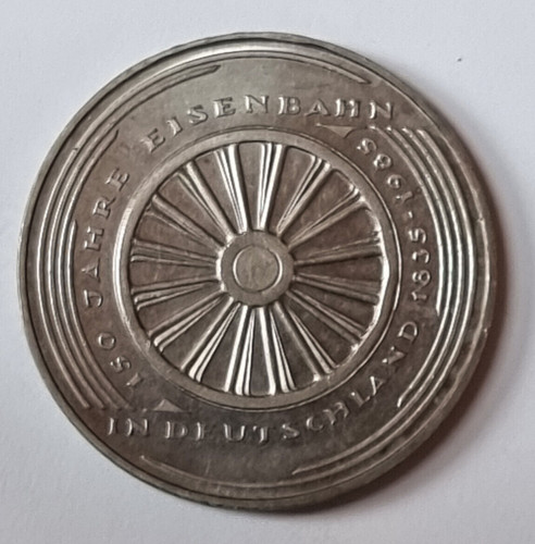 Brd 1985 150 jahre - dm,