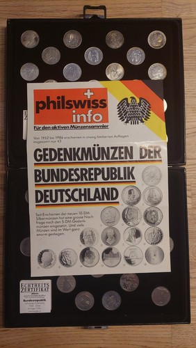Deutsche gedenkmünzen - deutsche, 5-dm-gedenkmünzen