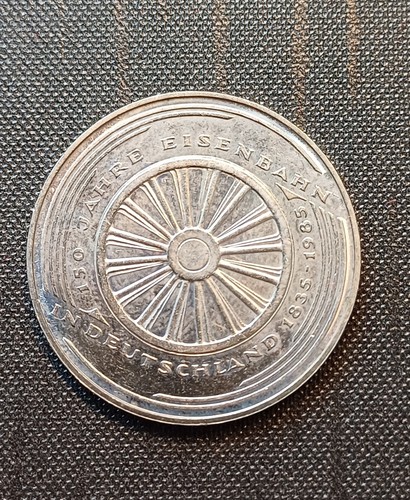 Münze 150 jahre deutsche - dm,