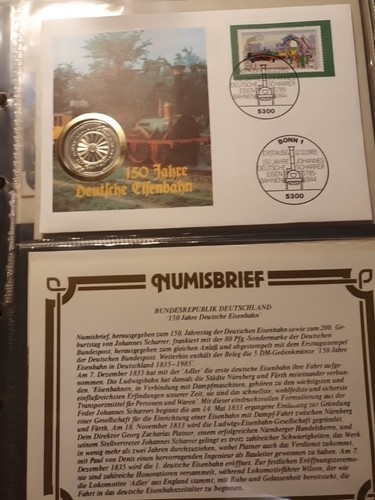 Numisbrief 150 jahre deutsche - *numisbrief,